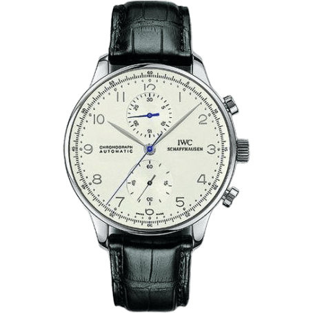 IWC Portuguese Chrono-Automatic White Gold / Silver IW3714-05