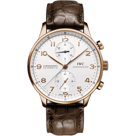 IWC Portuguese Chrono-Automatic Rose Gold / Silver IW3714-09