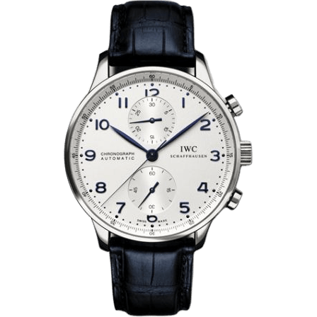IWC Portuguese Chrono-Automatic Stainless Steel / Silver IW3714-17