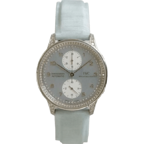 Portugieser Chrono-Automatic White Gold / Blue MOP / Diamond