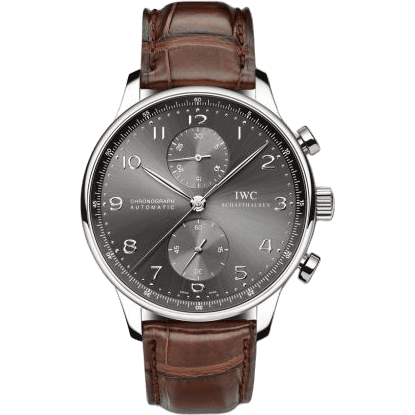 IWC Portuguese Chrono-Automatic White Gold / Ardoise IW3714-31
