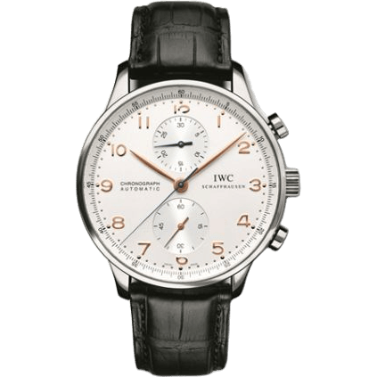 IWC Portuguese Chrono-Automatic Stainless Steel / Silver IW3714-45