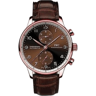 IWC Portuguese Chrono-Automatic Rose Gold / Galli IW3714-61