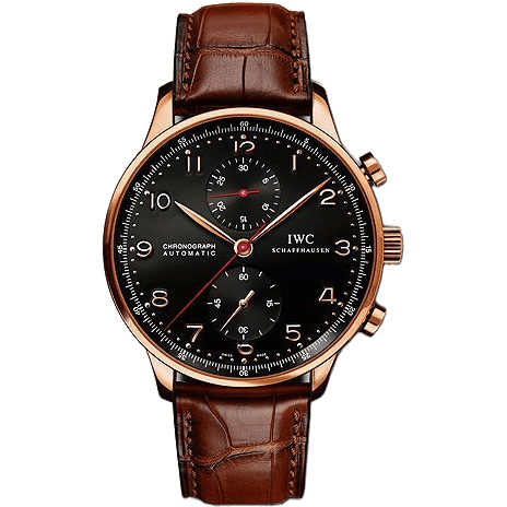 IWC Portuguese Chrono-Automatic Rose Gold / Concours Reine Elisabeth 2008 IW3714-69