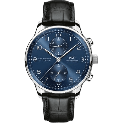 Portugieser Chronograph Stainless Steel / Blue