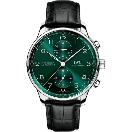 Portugieser Chronograph Stainless Steel / Green