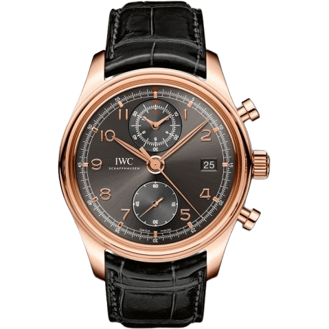 IWC Portuguese Chronograph Classic Red Gold / Ardoise IW3904-05
