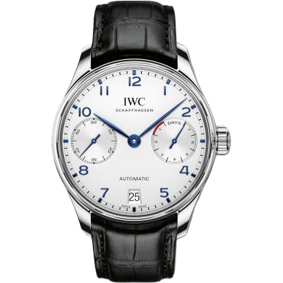 Portugieser Automatic 5007 Stainless Steel / Silver - Blue Numerals