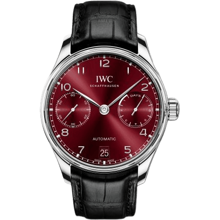 Portugieser Automatic 5007 Stainless Steel / Burgundy