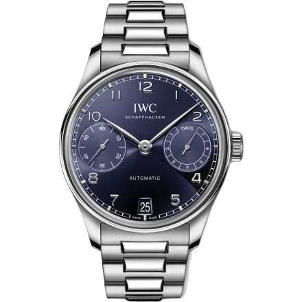 Portugieser Automatic 42 Stainless Steel / Blue / Bracelet