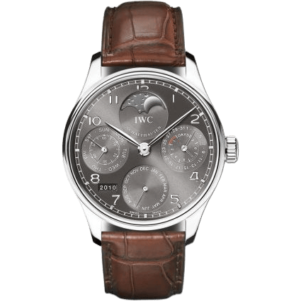 IWC Portugieser Perpetual Calendar 5023 White Gold / Ardoise IW5023-03