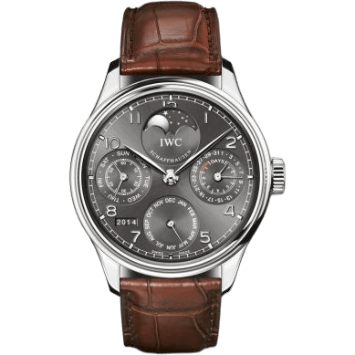 IWC Portugieser Perpetual Calendar 5023 White Gold / Ardoise IW5023-07