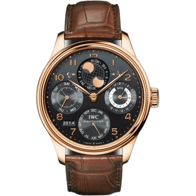 IWC Portugieser Perpetual Calendar 5032 Red Gold / Black IW5032-02
