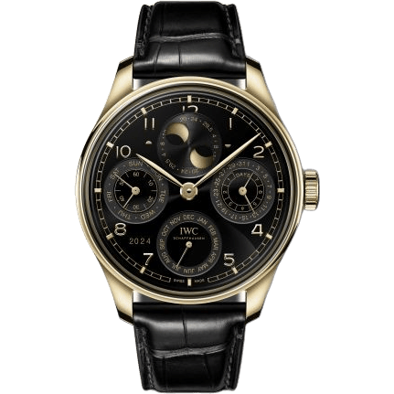 IWC Portugieser Perpetual Calendar 44 Armor Gold / Black IW5037-02