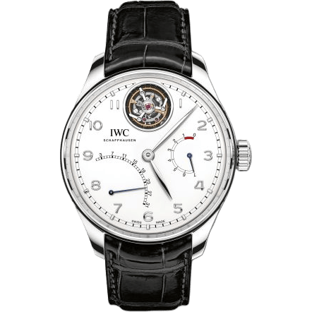 IWC Portugieser Tourbillon Mystère Rétrograde Platinum / Silver IW5046-01