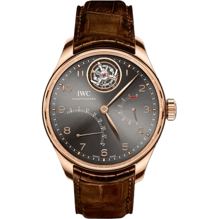 IWC Portugieser Tourbillon Mystère Rétrograde Red Gold / Ardoise IW5046-02