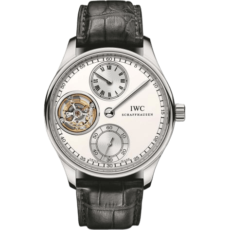 Portugieser Regulateur Tourbillon Platinum / Silver