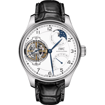 IWC Portugieser Constant-Force Tourbillon Edition “150 Years” Platinum / White IW5902-02