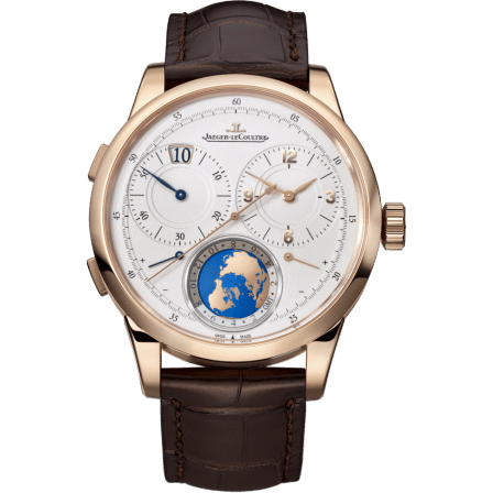 Duomètre Unique Travel Time Pink Gold / Silver
