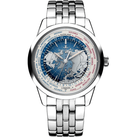 Geophysic Universal Time Stainless Steel / Bracelet
