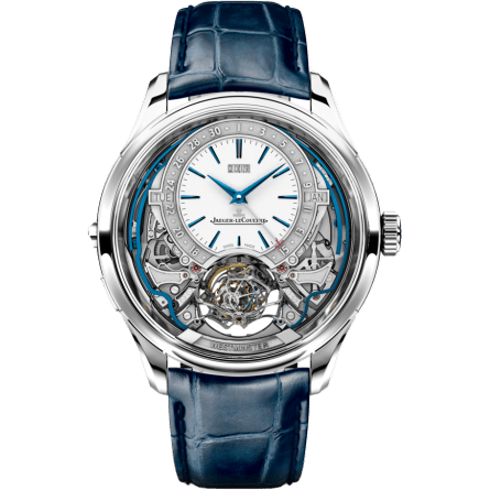 Jaeger-LeCoultre Master Grande Tradition Gyrotourbillon Westminster Perpetual White Gold / Silver 5253420