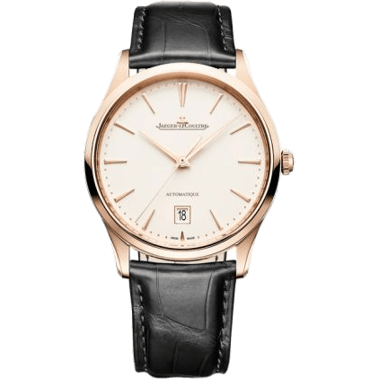 Jaeger-LeCoultre Master Ultra Thin Date Pink Gold / Eggshell / Alligator 1232511