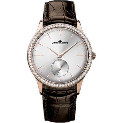 Master Ultra Thin Small Second Pink Gold Diamond