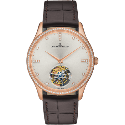 Jaeger-LeCoultre Master Ultra Thin Tourbillon Pink Gold Diamond 1322401