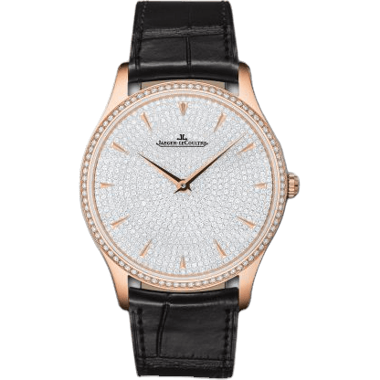 Jaeger-LeCoultre Master Ultra Thin Pink Gold Diamond 1352507