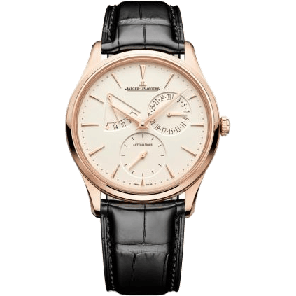 Jaeger-LeCoultre Master Ultra Thin Réserve de Marche Pink Gold / Eggshell / Alligator Q1372510