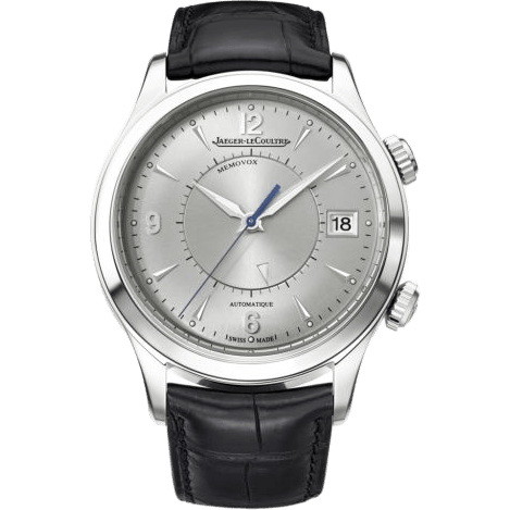 Master Memovox Stainless Steel / Silver / Alligator