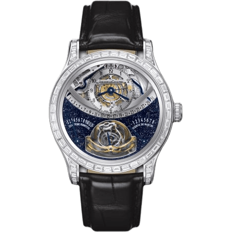 Master Gyrotourbillon 1 Platinum / Baguette / Aventurine