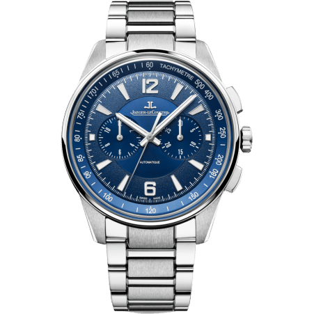 Jaeger-LeCoultre Polaris Chronograph Stainless Steel / Blue / Bracelet 9028180
