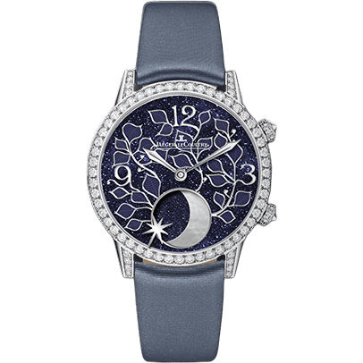 Jaeger-LeCoultre Rendez-Vous Moon White Gold / Diamond / Paillonné Enamel 35334E1