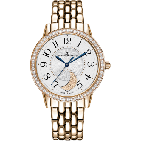Jaeger-LeCoultre Rendez-Vous Moon Medium Pink Gold / Diamond / Silver / Bracelet 3572120