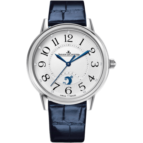 Jaeger-LeCoultre Rendez-Vous Night & Day Large Stainless Steel / Silver / Alligator 3618490