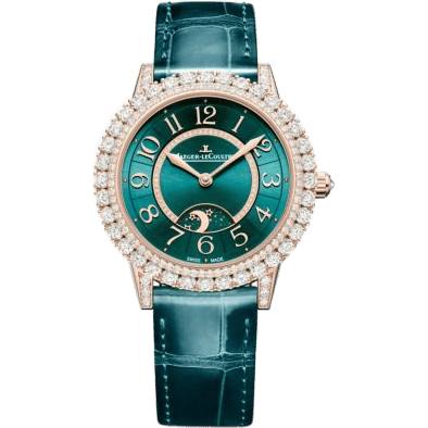 Jaeger-LeCoultre Rendez-Vous Dazzling Night & Day Pink Gold / Green Q343247J