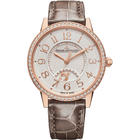 Jaeger-LeCoultre Rendez-Vous Night & Day Medium Pink Gold - Diamond / Silver Q3442440