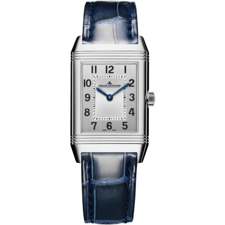 Jaeger-LeCoultre Reverso Classic Medium Duetto Stainless Steel / Silver / Alligator 2588422