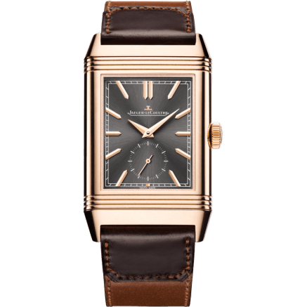 Jaeger-LeCoultre Reverso Tribute Duoface Rose Gold / Grey / Fagliano 396245J