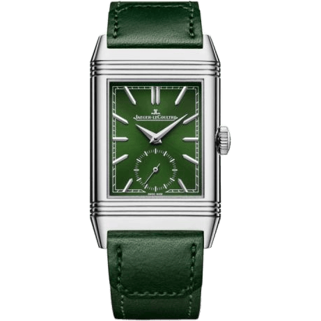 Jaeger-LeCoultre Reverso Tribute Monoface Stainless Steel / Green 3978430