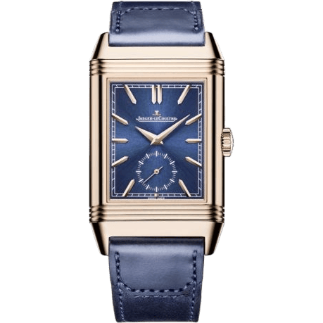 Jaeger-LeCoultre Reverso Tribute Duoface Fagliano Pink Gold / Blue 398258J