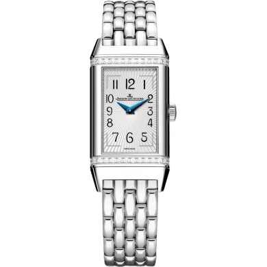 Reverso One Stainless Steel / Diamond / White / Bracelet