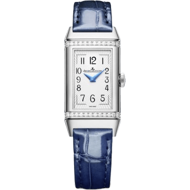 Reverso One Duetto Stainless Steel / Silver / Alligator