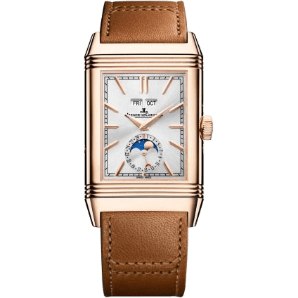 Jaeger-LeCoultre Reverso Tribute Duoface Calendar Pink Gold / Silver Q3912532