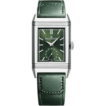 Jaeger-LeCoultre Reverso Tribute Monoface Stainless Steel / Green Q397843J