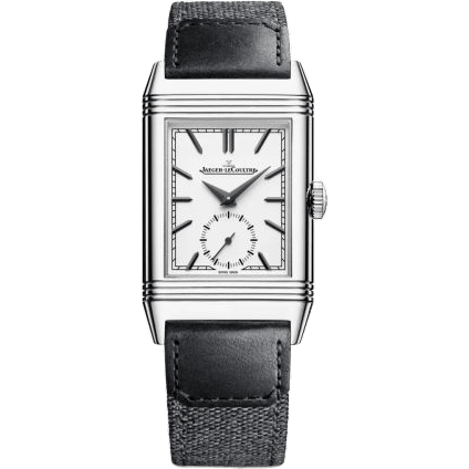 Jaeger-LeCoultre Reverso Tribute Small Seconds Stainless Steel / Silver / Fagliano Q713842J