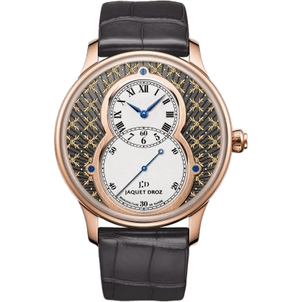 Jaquet Droz Grande Seconde 43 Paillonnée Grey / Red Gold J003033415