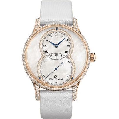 Grande Seconde 39 Mother of Pearl Diamond / Red Gold