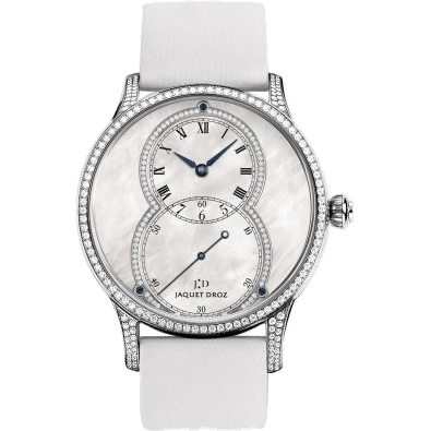 Grande Seconde 39 Mother of Pearl Diamond / White Gold